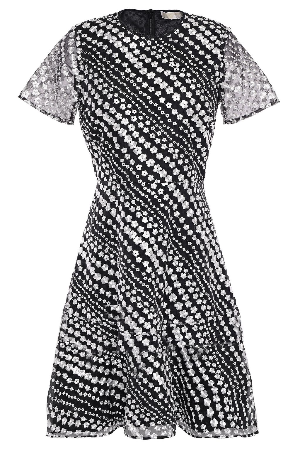 michael kors embroidered dress