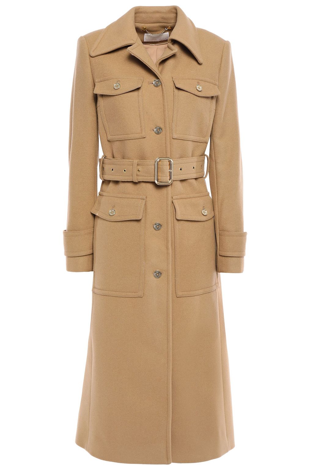 michael kors long wool coat