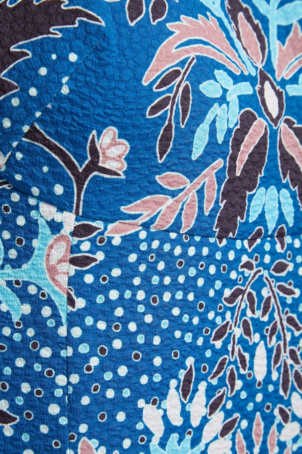 PETER PILOTTO Printed cloqué mini dress