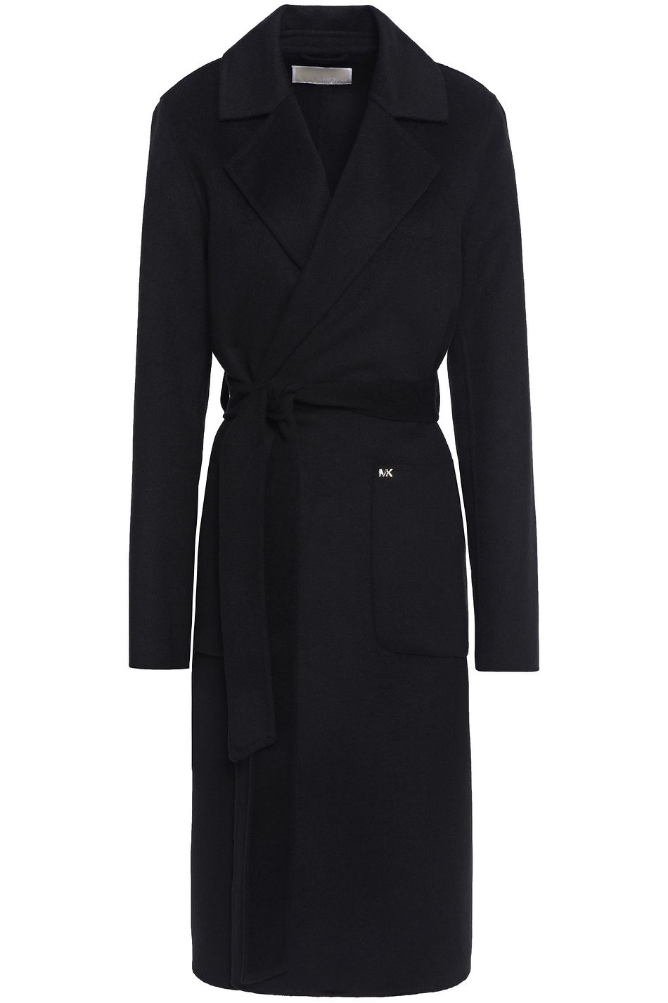 belted michael kors coat