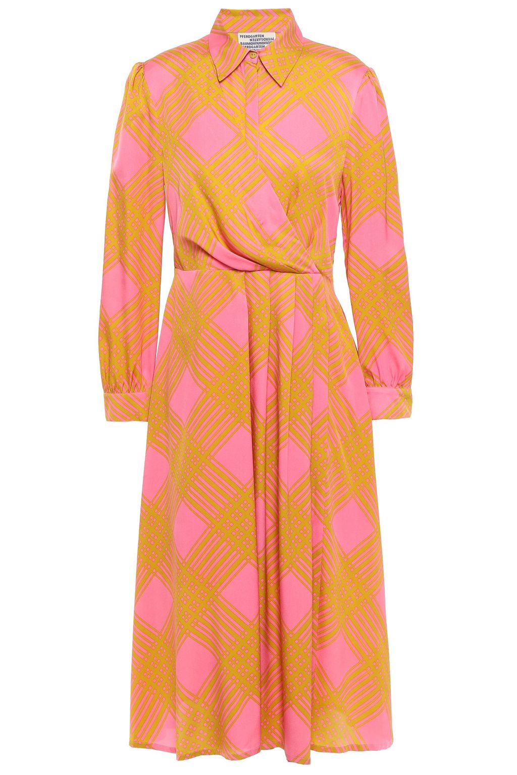 silk twill dress
