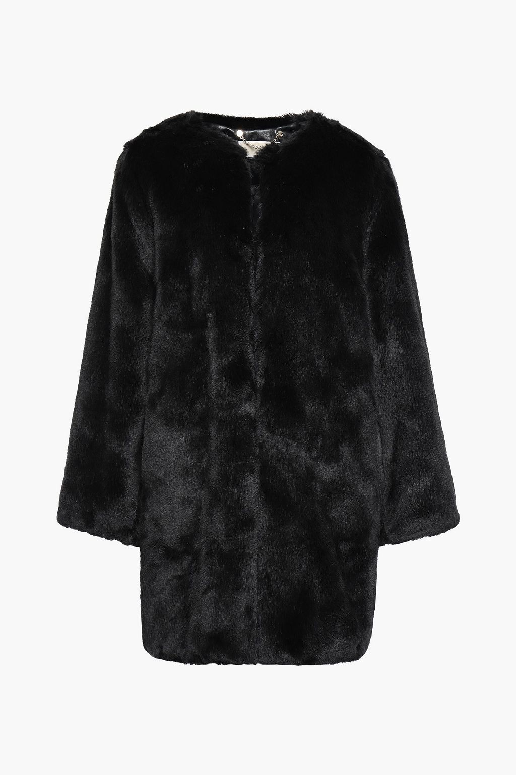 michael kors faux fur coat womens