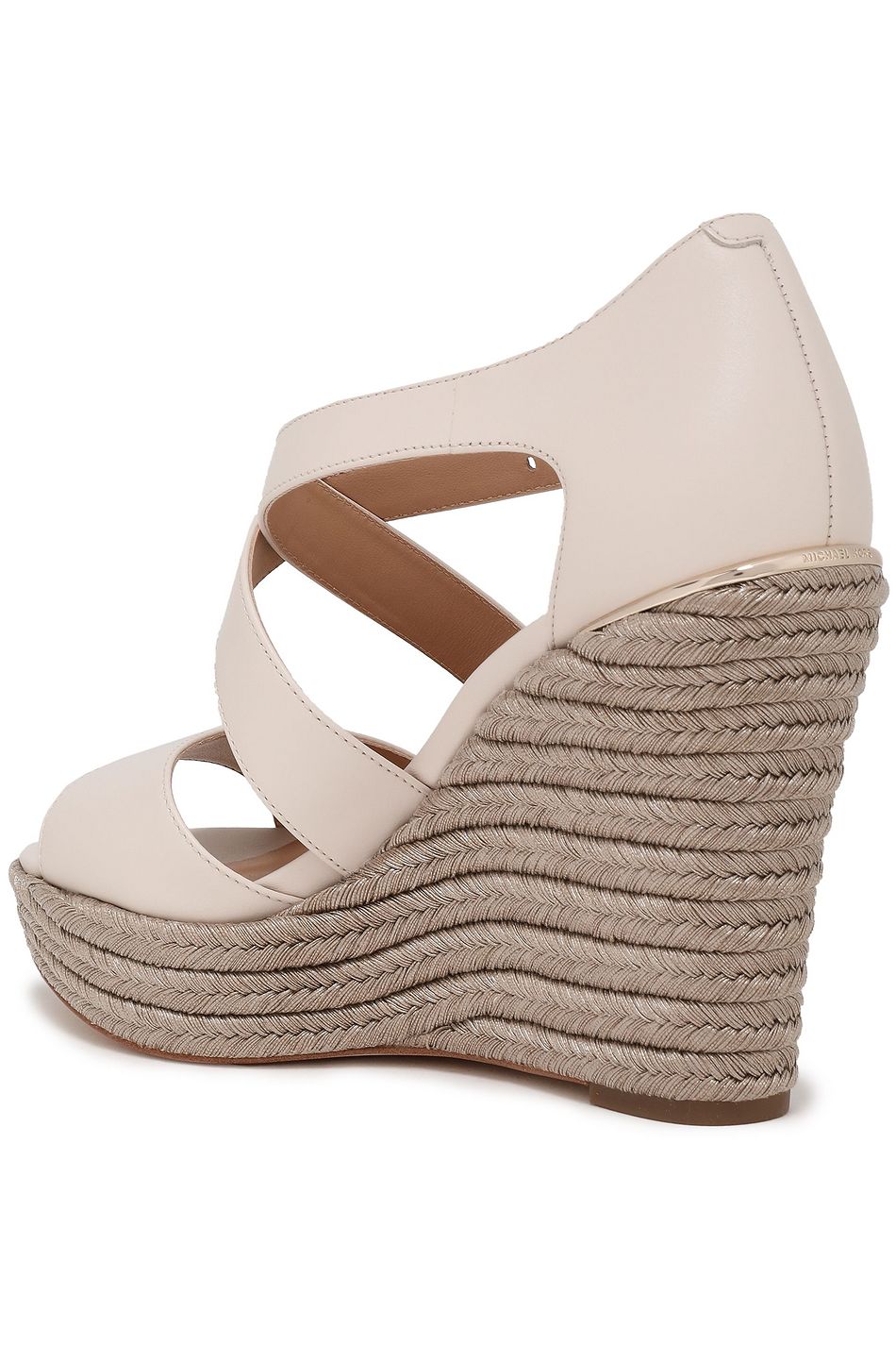 abbott leather wedge