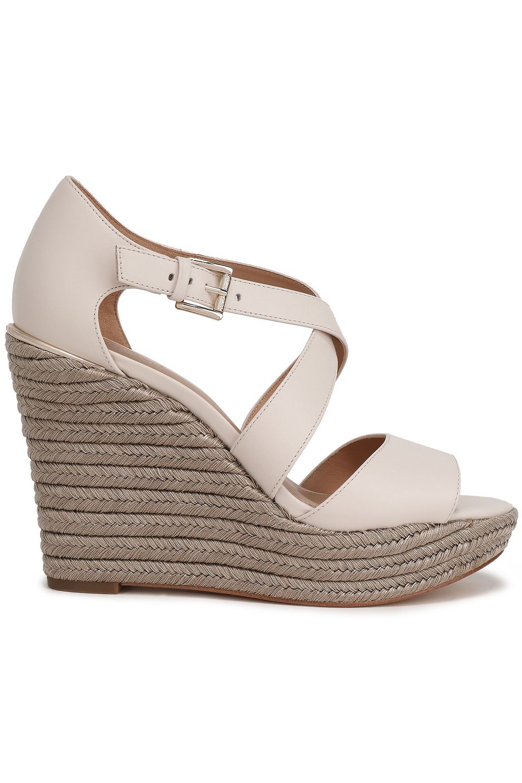 michael michael kors abbott leather espadrille sandal