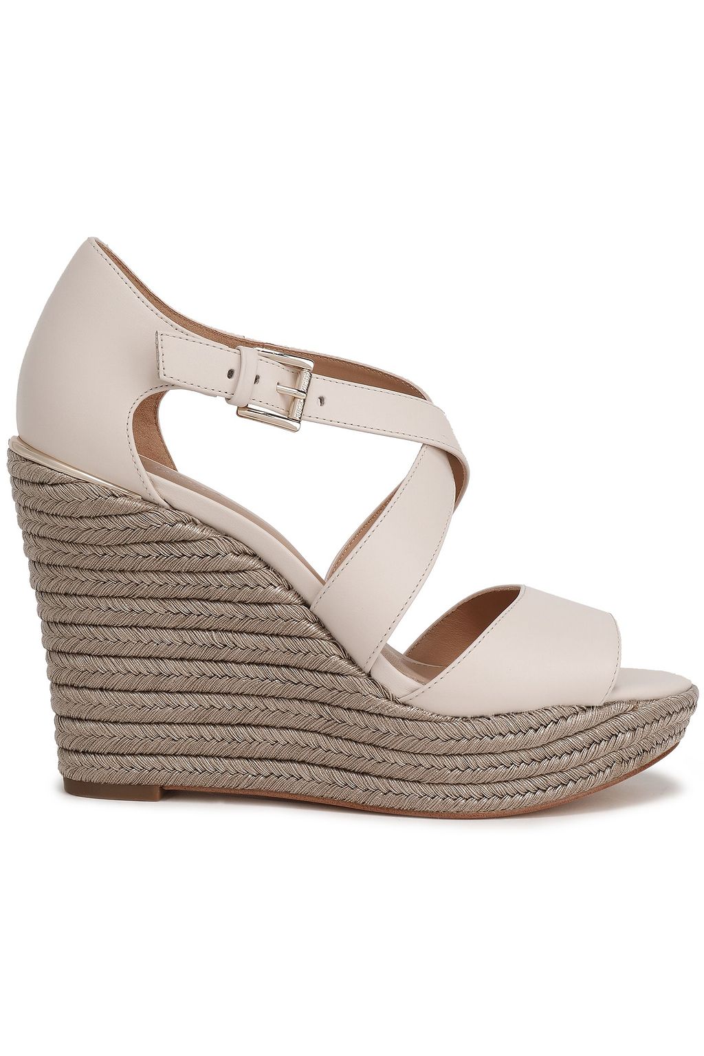 michael kors abbott leather espadrille sandal