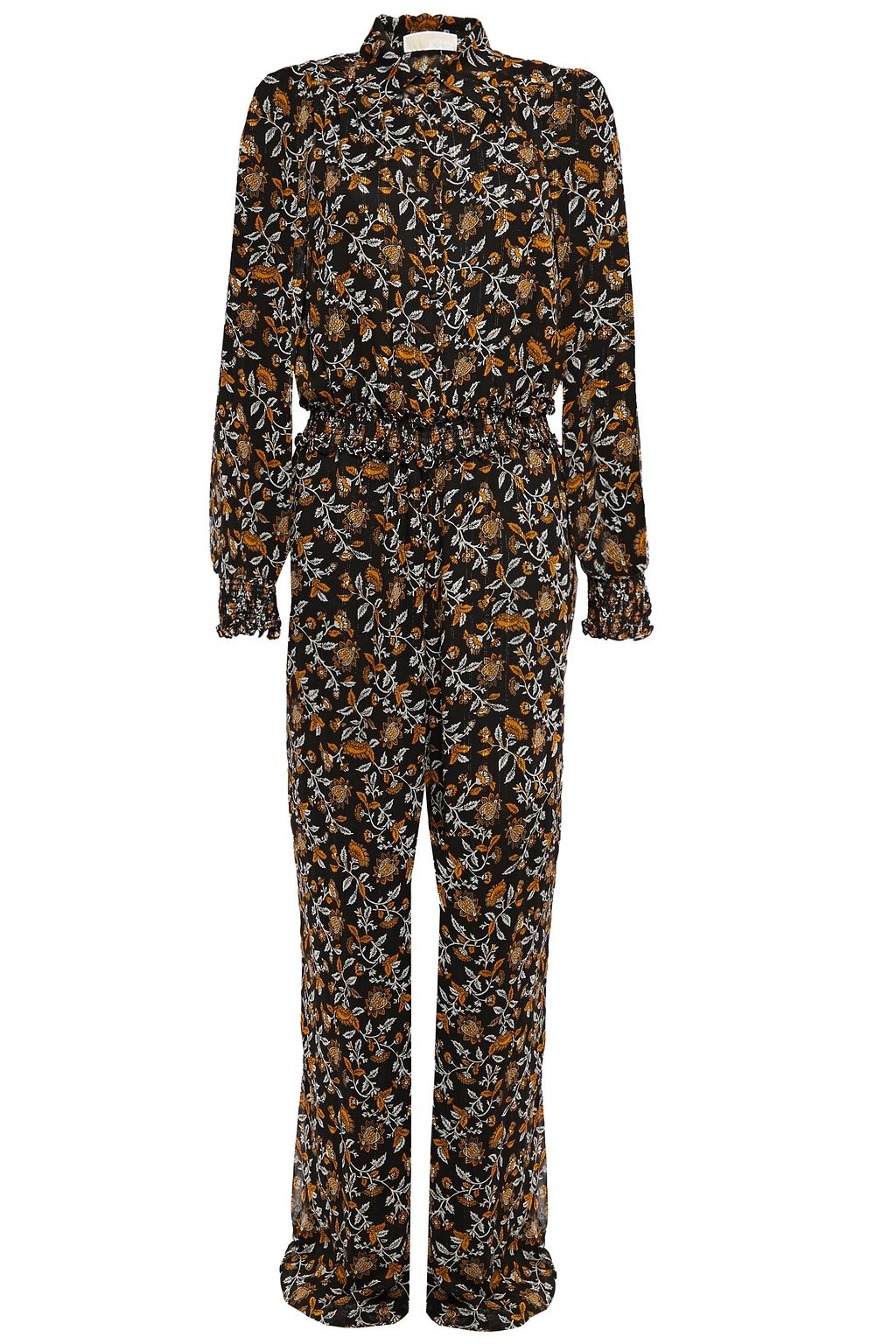 michael kors floral georgette jumpsuit