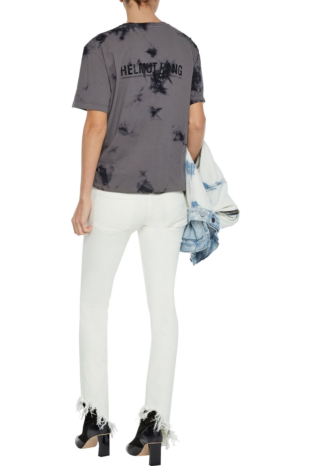 R13 Kate distressed low-rise skinny-leg jeans