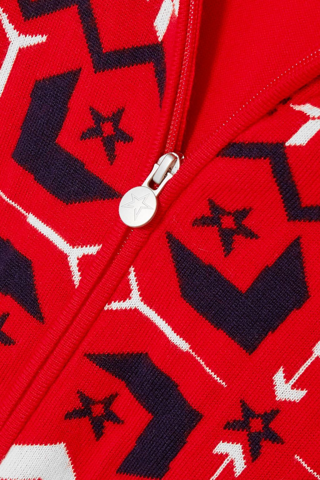 PERFECT MOMENT Nordic intarsia wool bodysuit