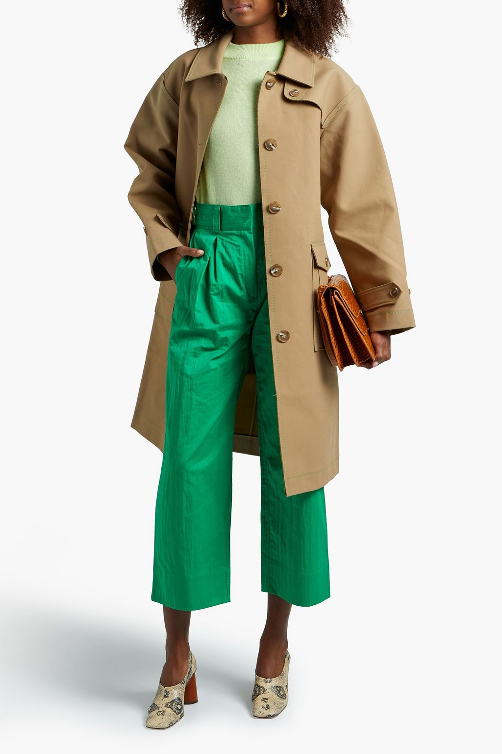 REJINA PYO Joanna cotton-canvas coat
