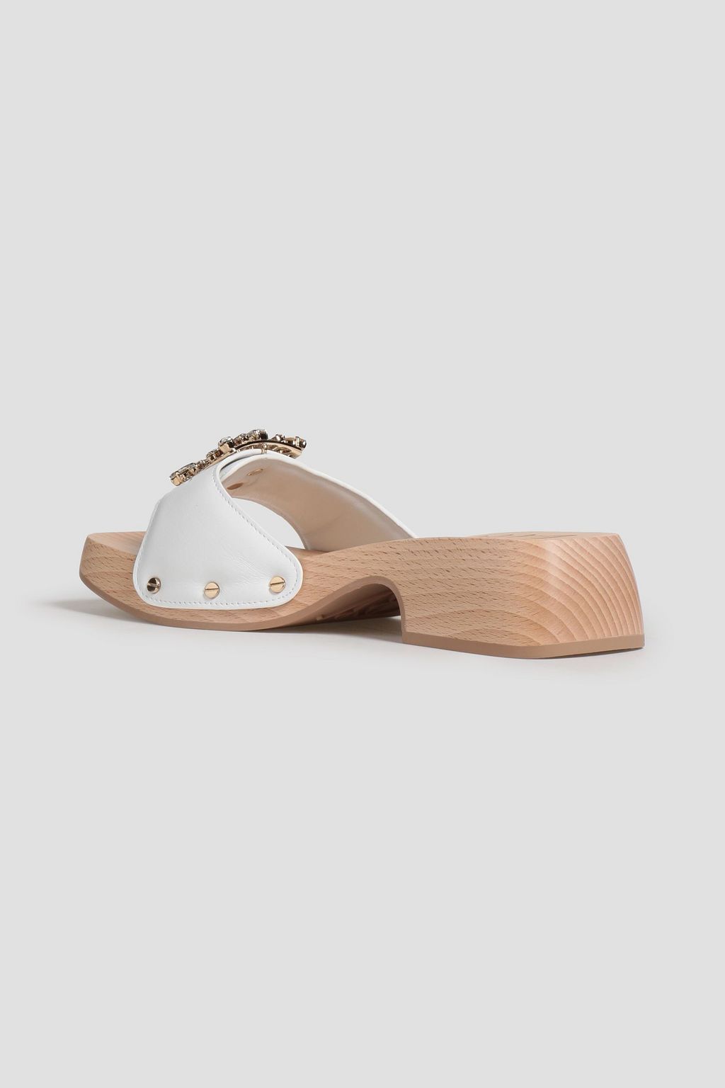 ROGER VIVIER حذاء ميول «فيف كلوجز» من الجلد مزين بزخارف