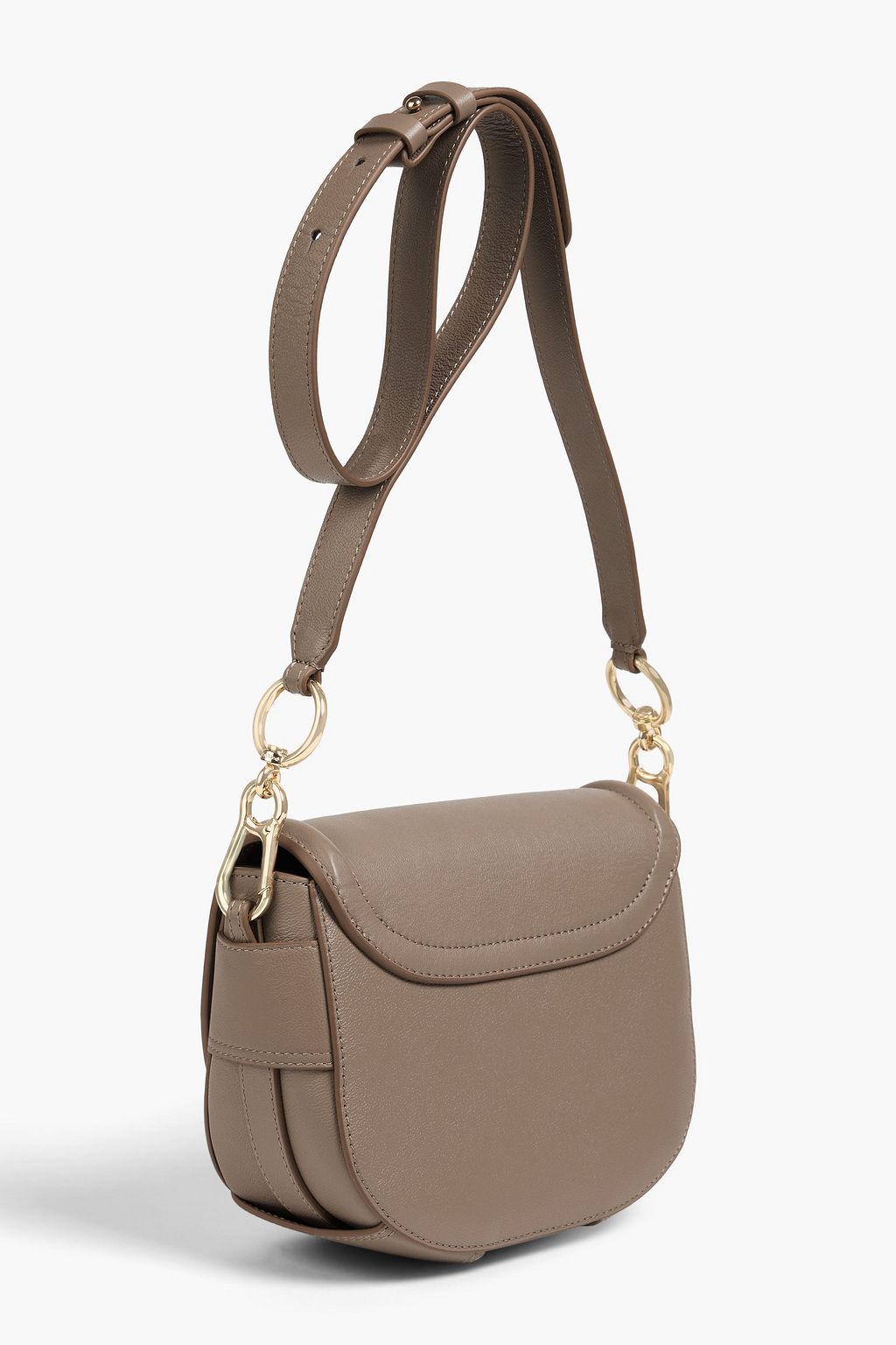 SEE BY CHLOÉ Mara pebbled-leather cross-body bag