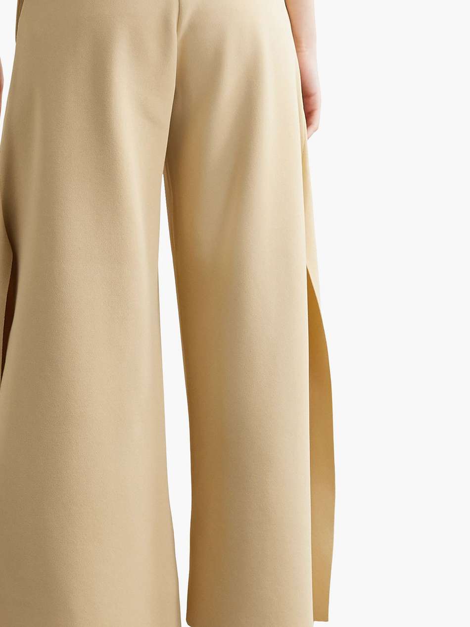 stretch-knit culottes