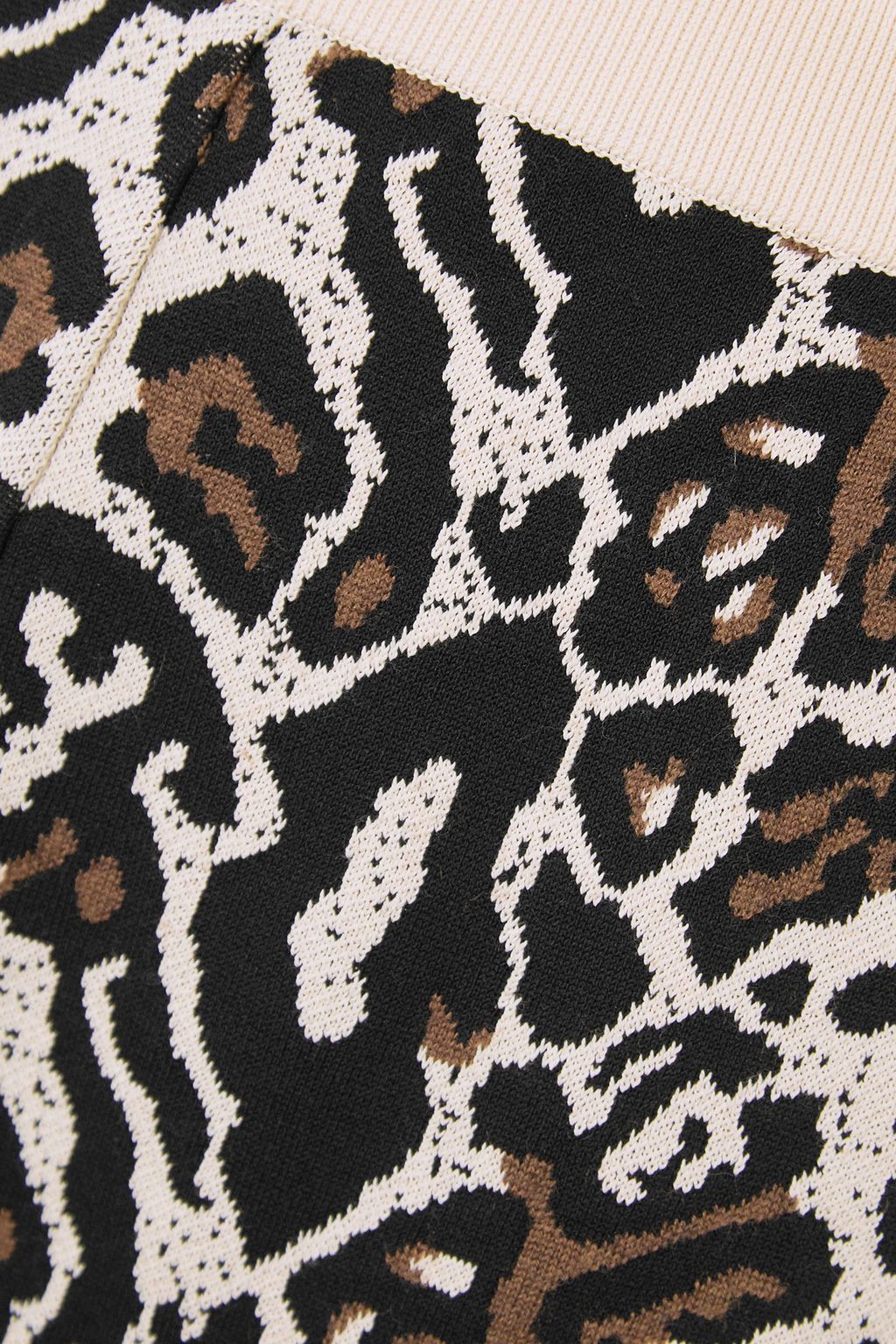 STELLA MCCARTNEY Intarsia-knit track pants