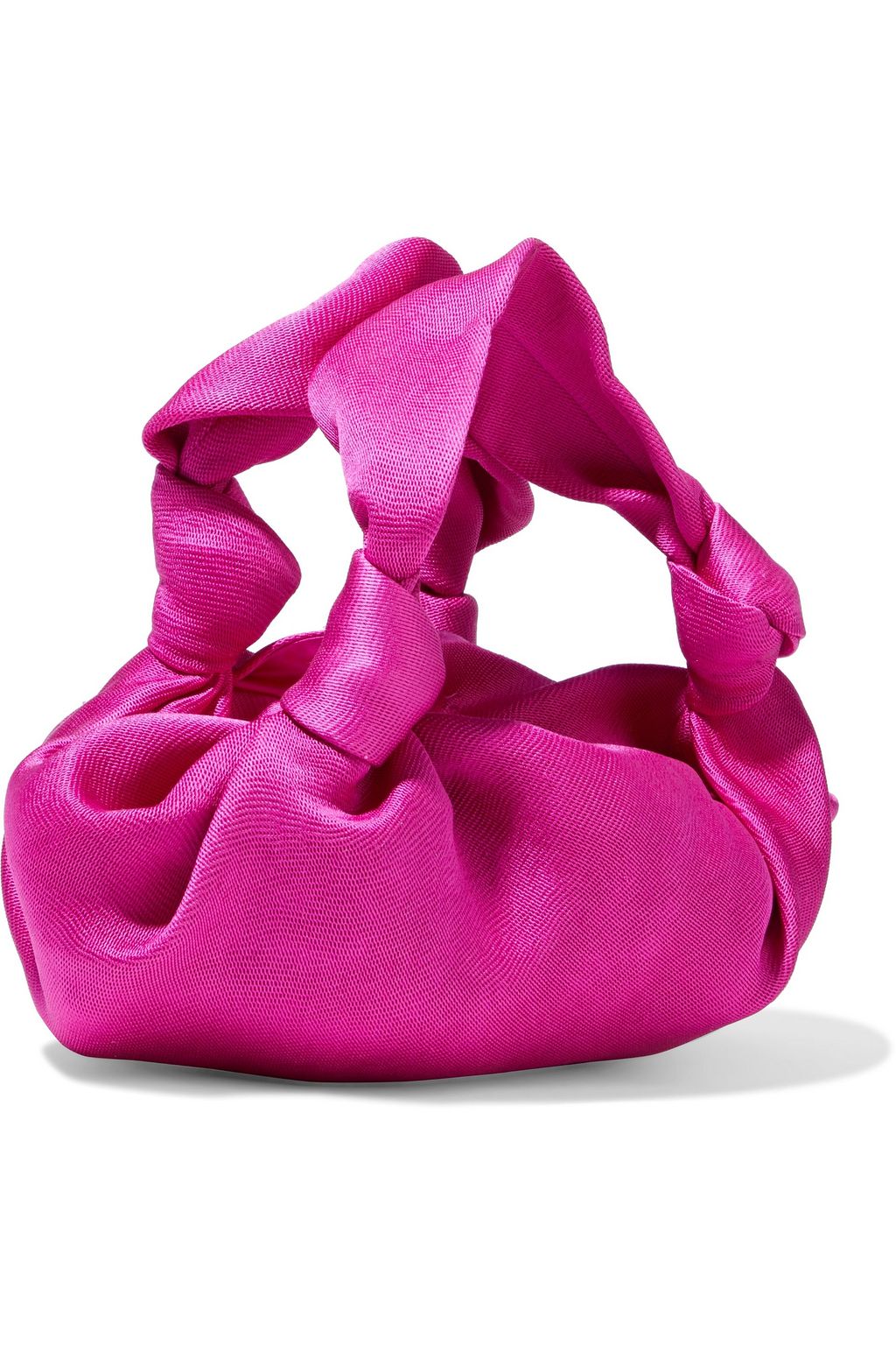 THE ROW Ascot Two knotted satin tote