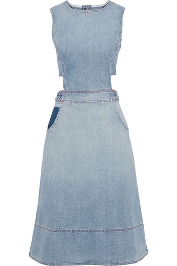 designer denim dresses uk