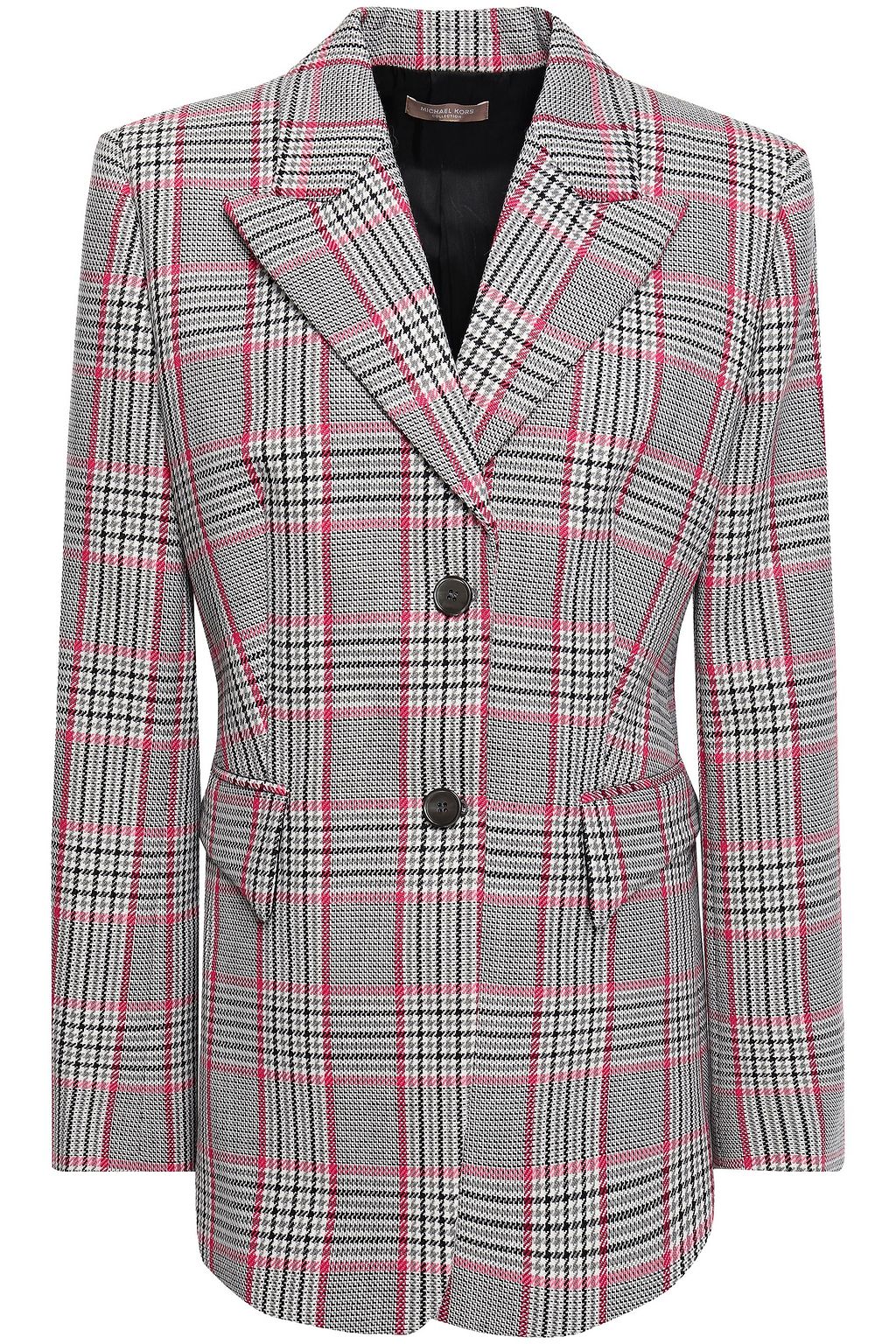 michael kors plaid blazer