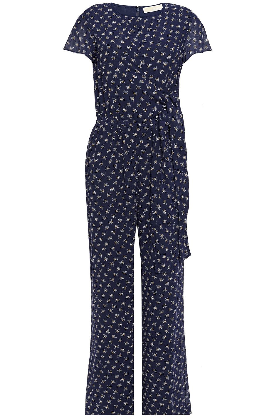 michael kors navy jumpsuit
