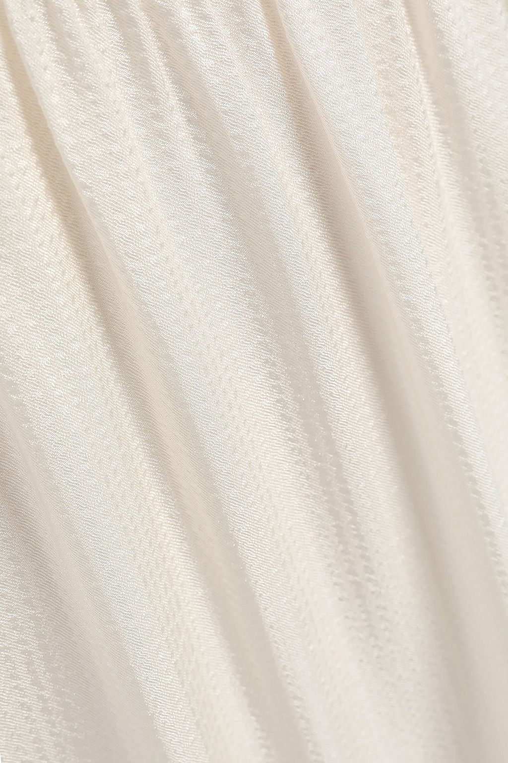 BAUM UND PFERDGARTEN Aberdeen layered shirred seersucker maxi dress
