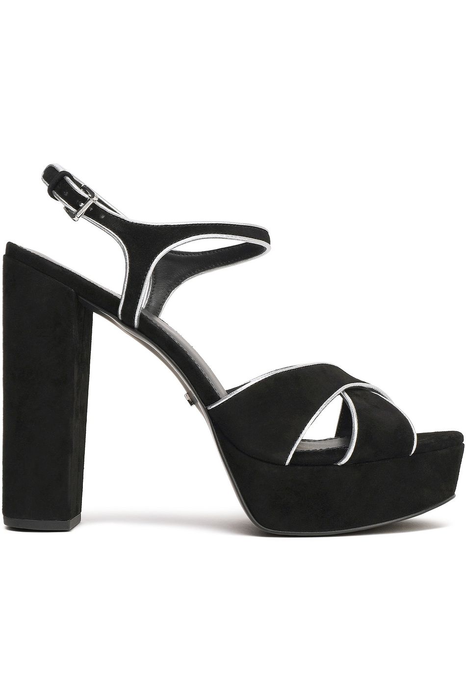 michael kors black heel sandals