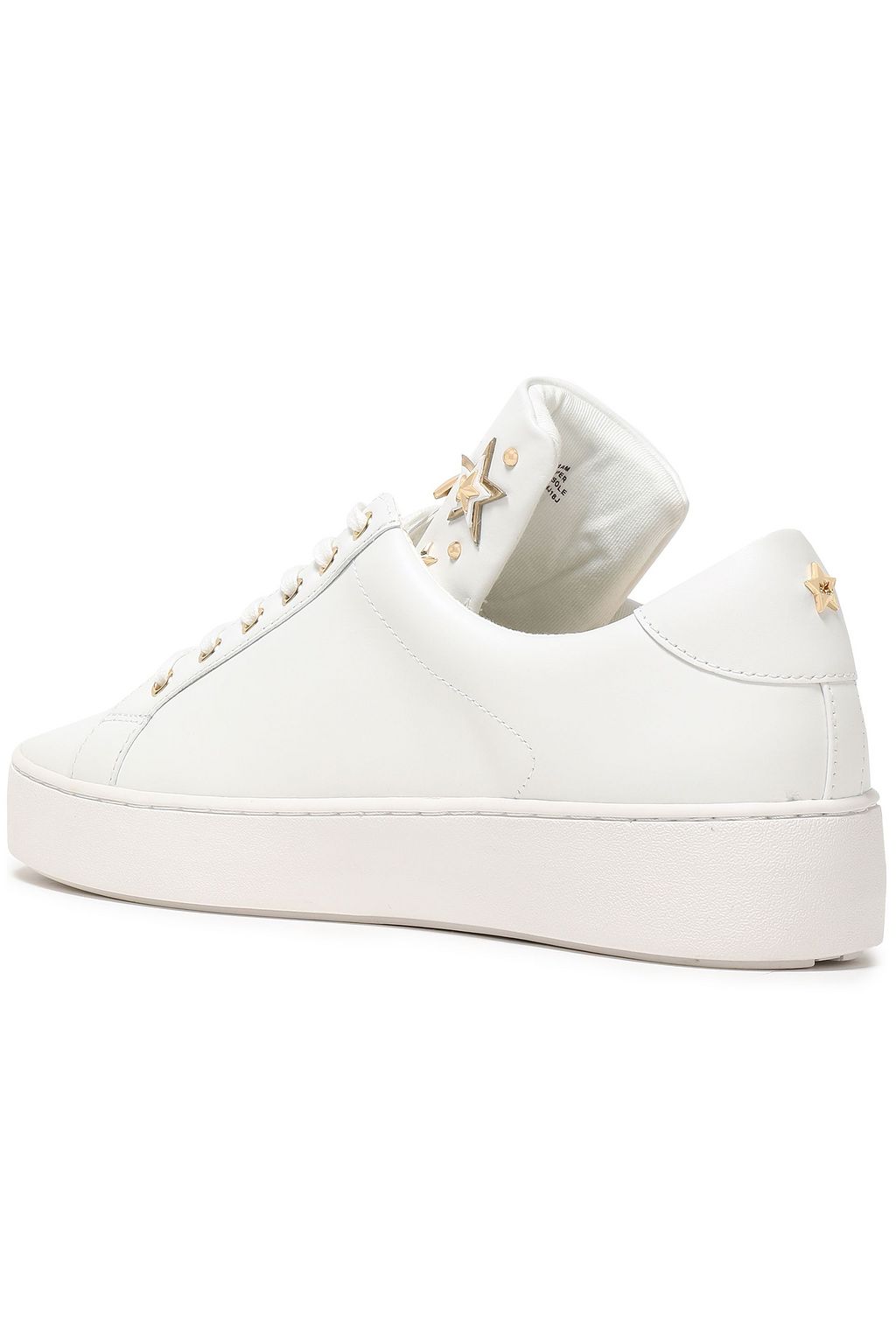 michael michael kors mindy studded leather sneaker