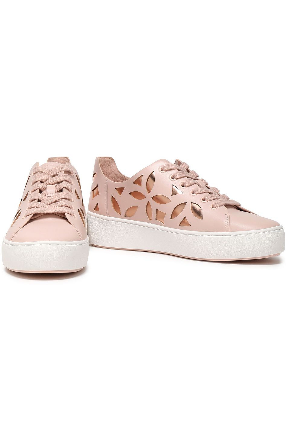 mimi perforated leather sneaker