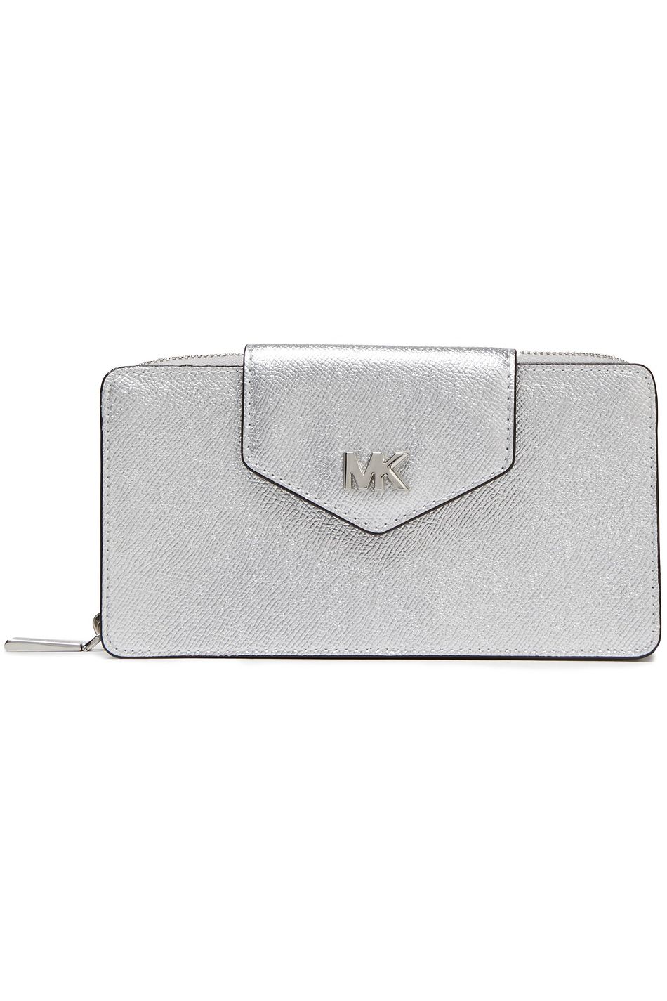 michael kors wallet silver