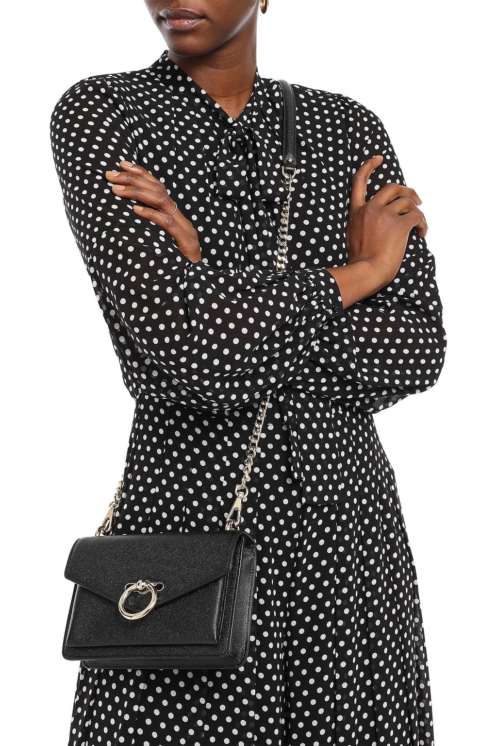 REBECCA MINKOFF Pebbledleather shoulder bag Sale up to 70 off THE