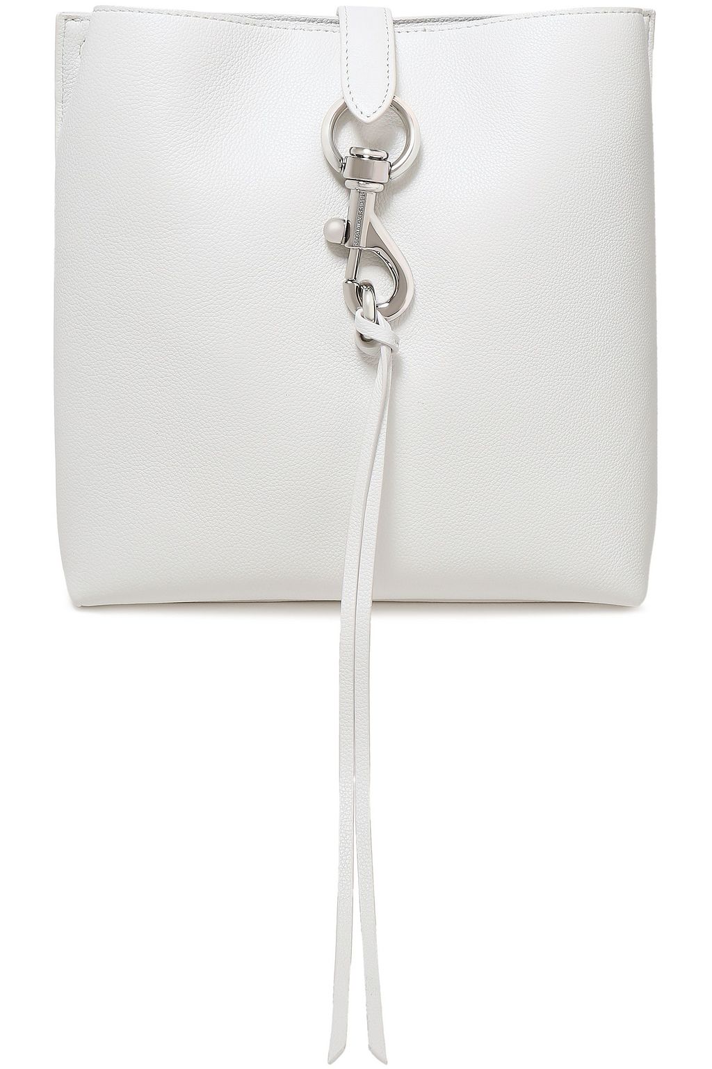 REBECCA MINKOFF Megan small textured-leather shoulder bag