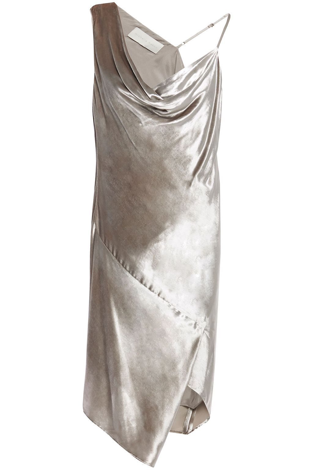 michelle mason velvet dress