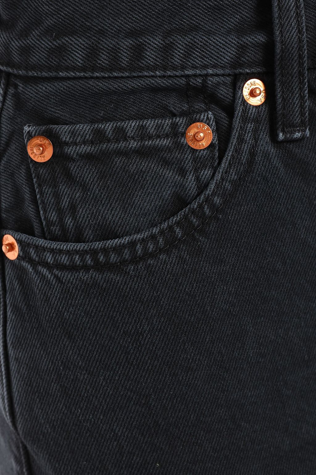 RE/DONE Denim mini skirt