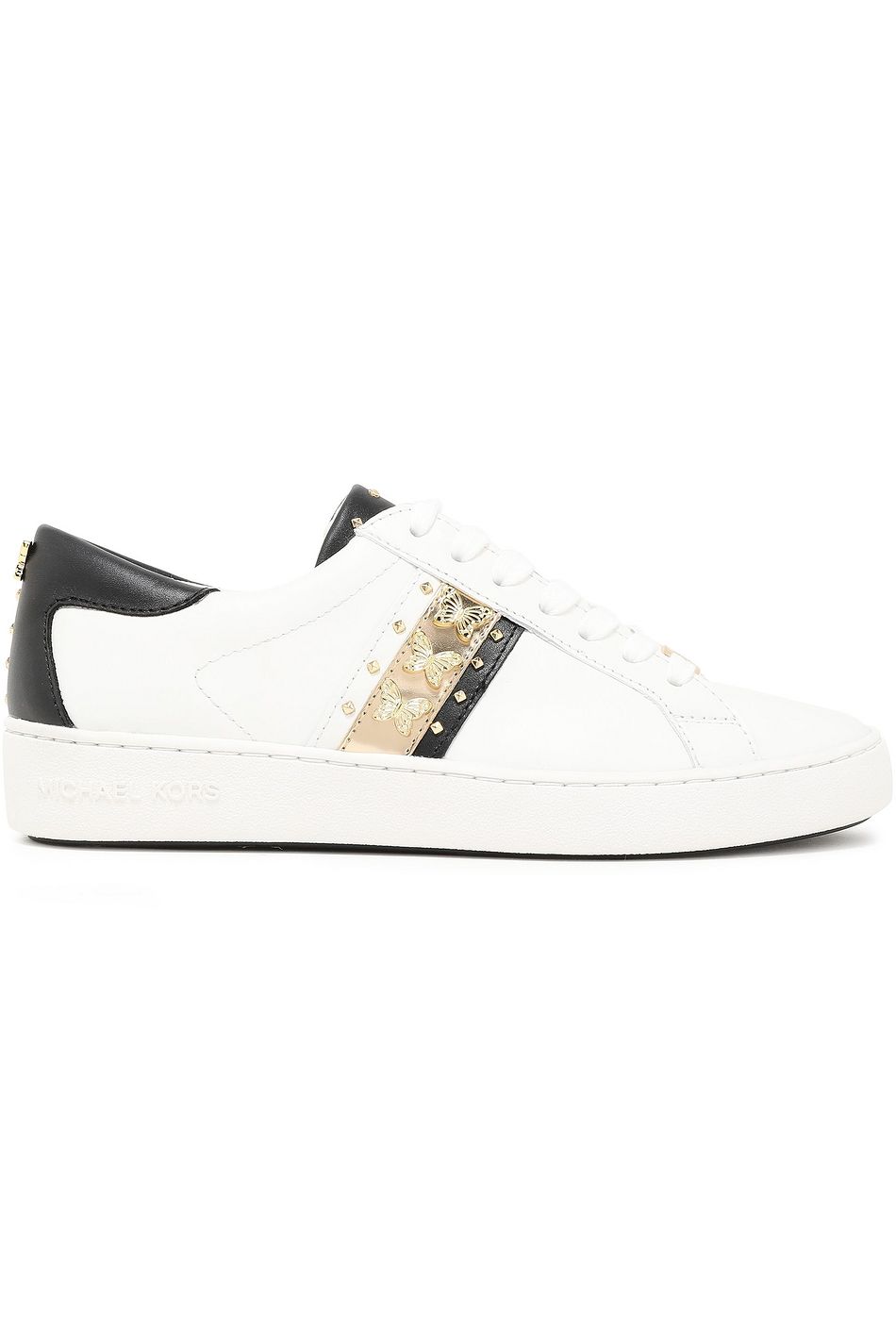 white michael kors sneakers