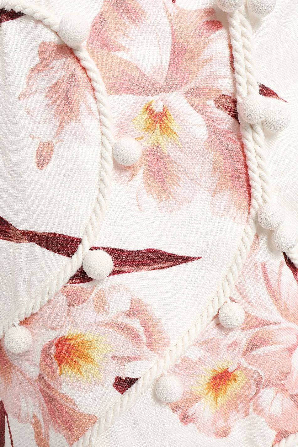 corsage bauble mini dress