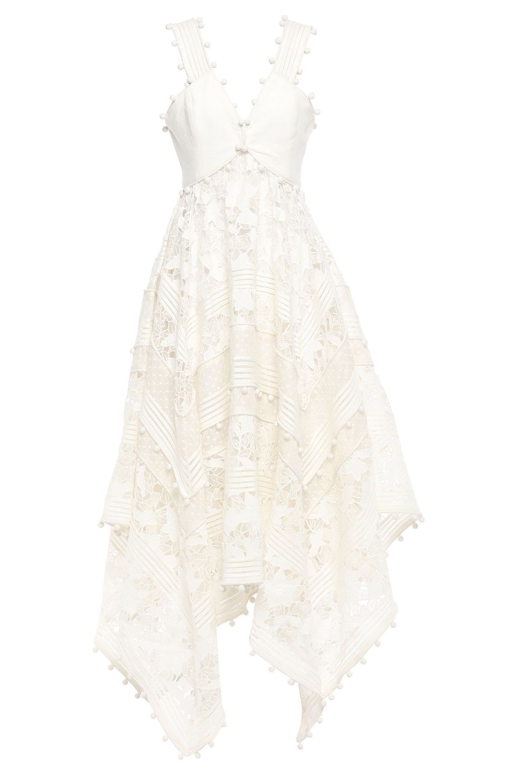 zimmermann corsage embellished dress