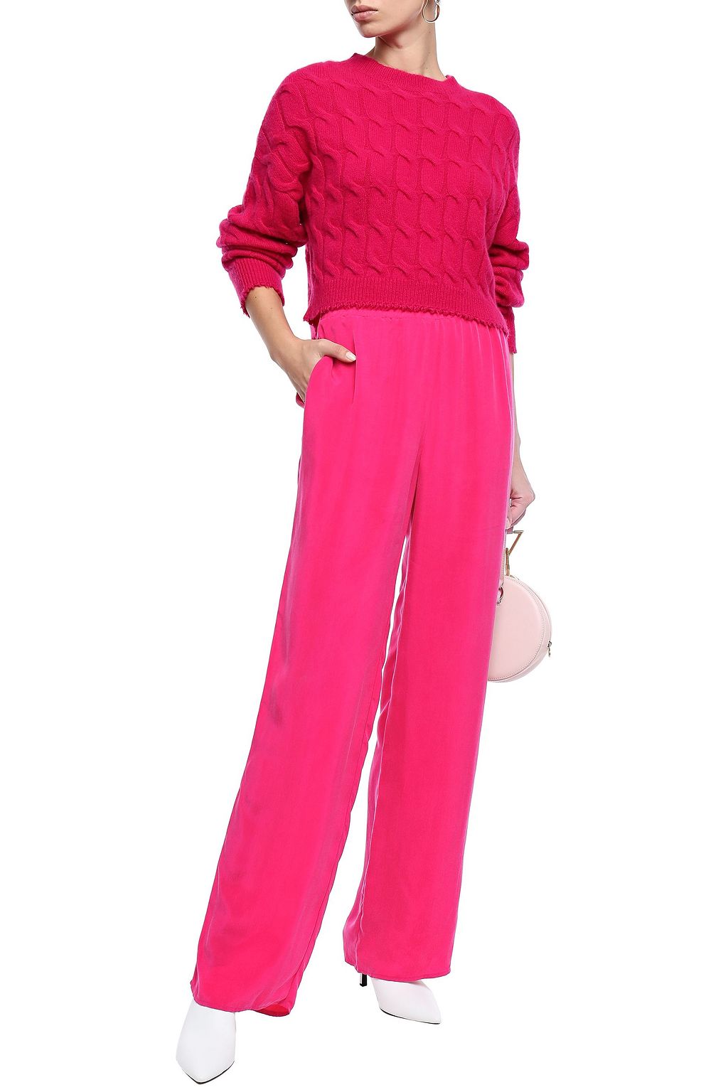 LAPOINTE Woven wide-leg pants
