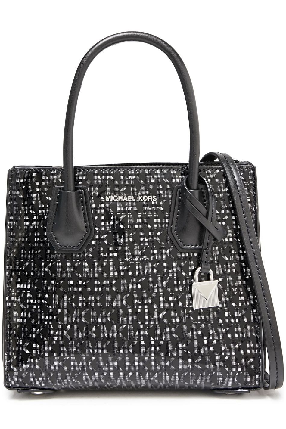 michael kors monogram handbag grey