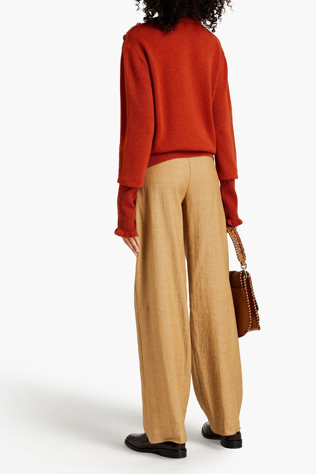 CHLOÉ Button-detailed cashmere sweater