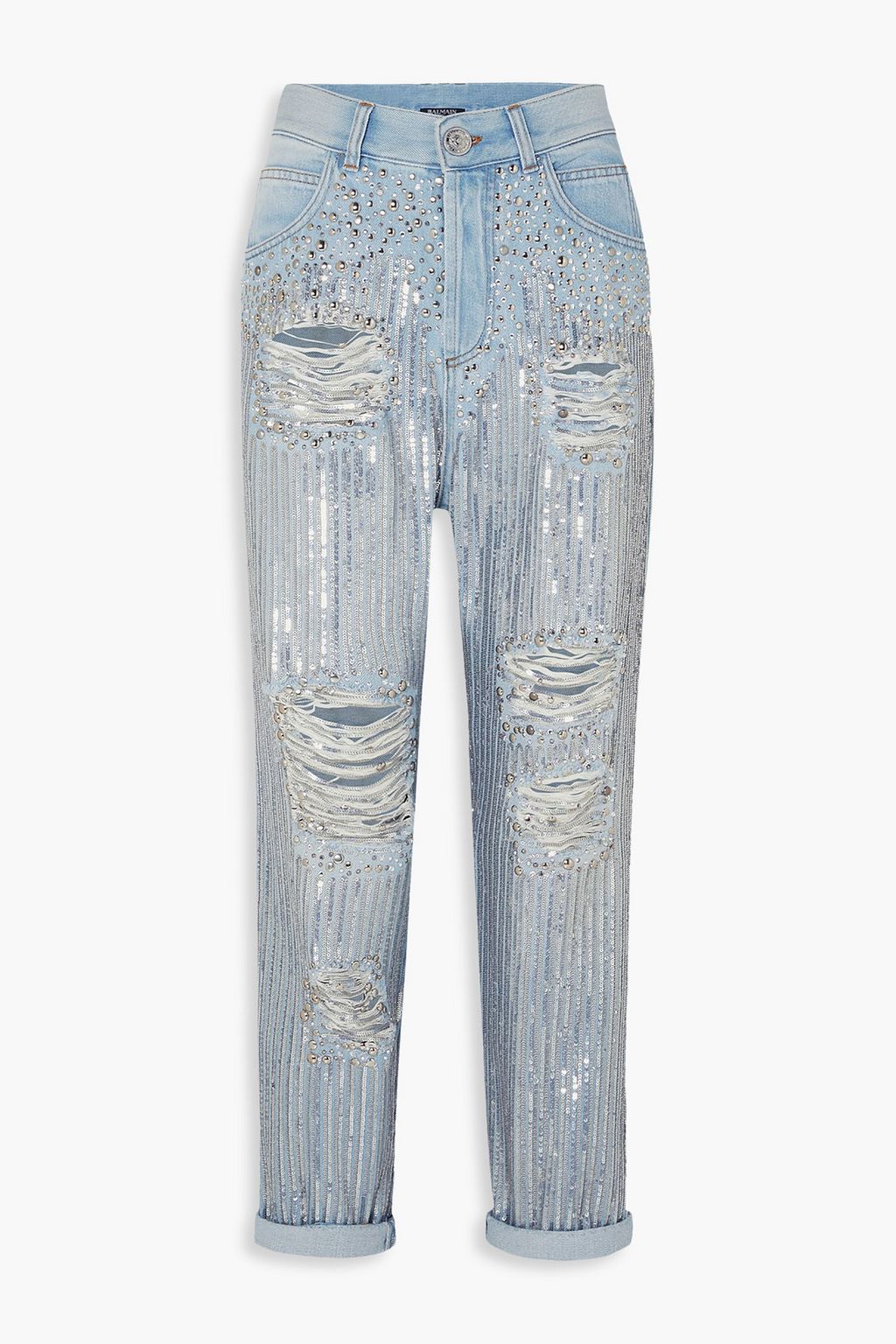 Baggy distressed on sale boyfriend jeans