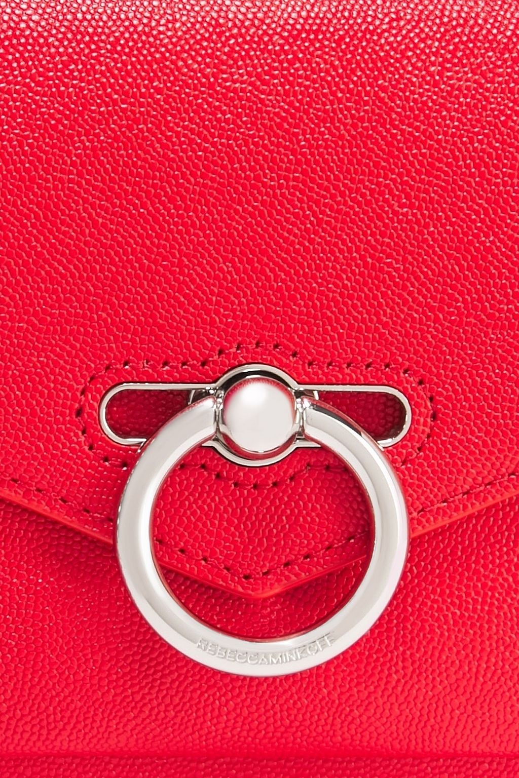 REBECCA MINKOFF Pebbled-leather shoulder bag