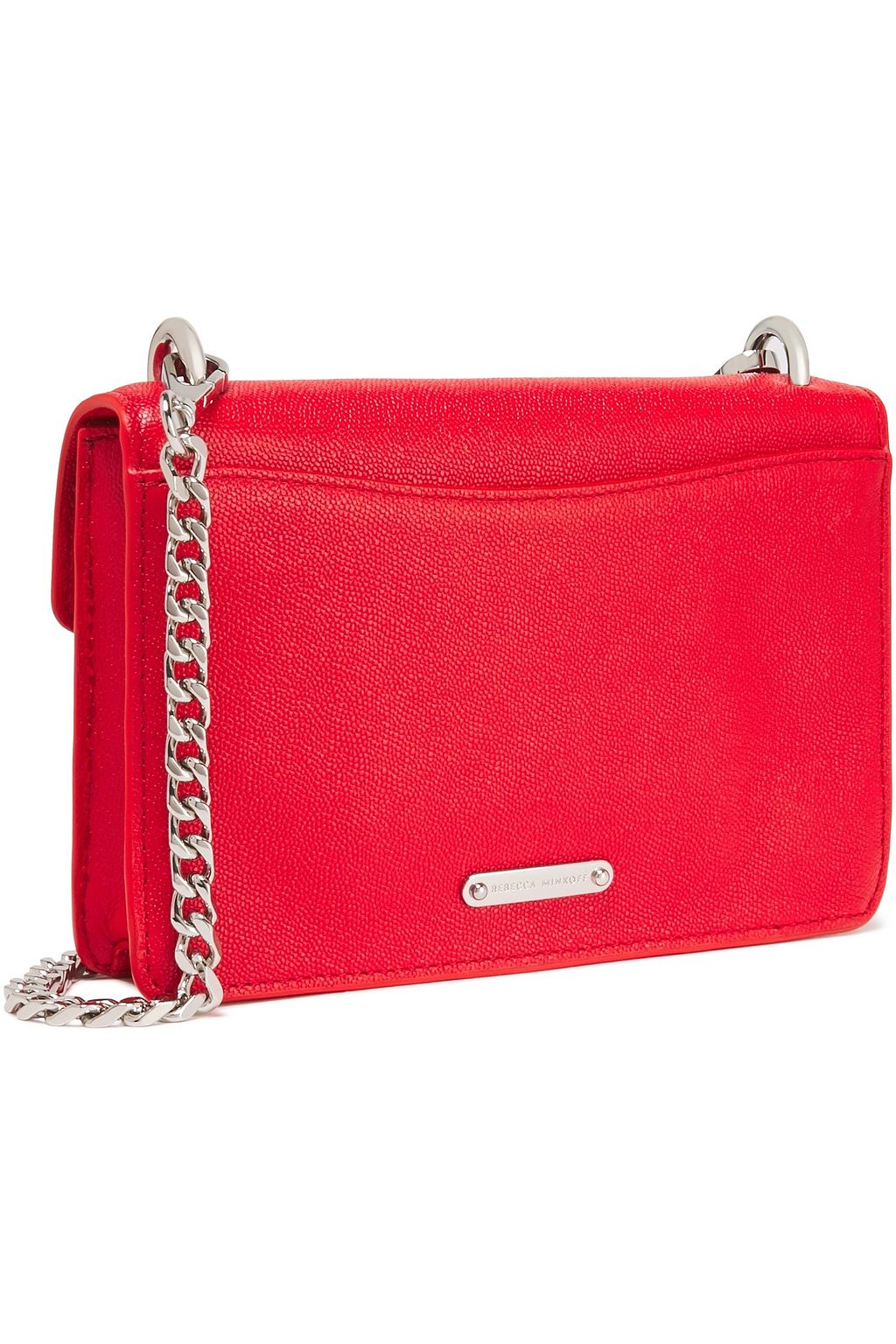REBECCA MINKOFF Pebbled-leather shoulder bag