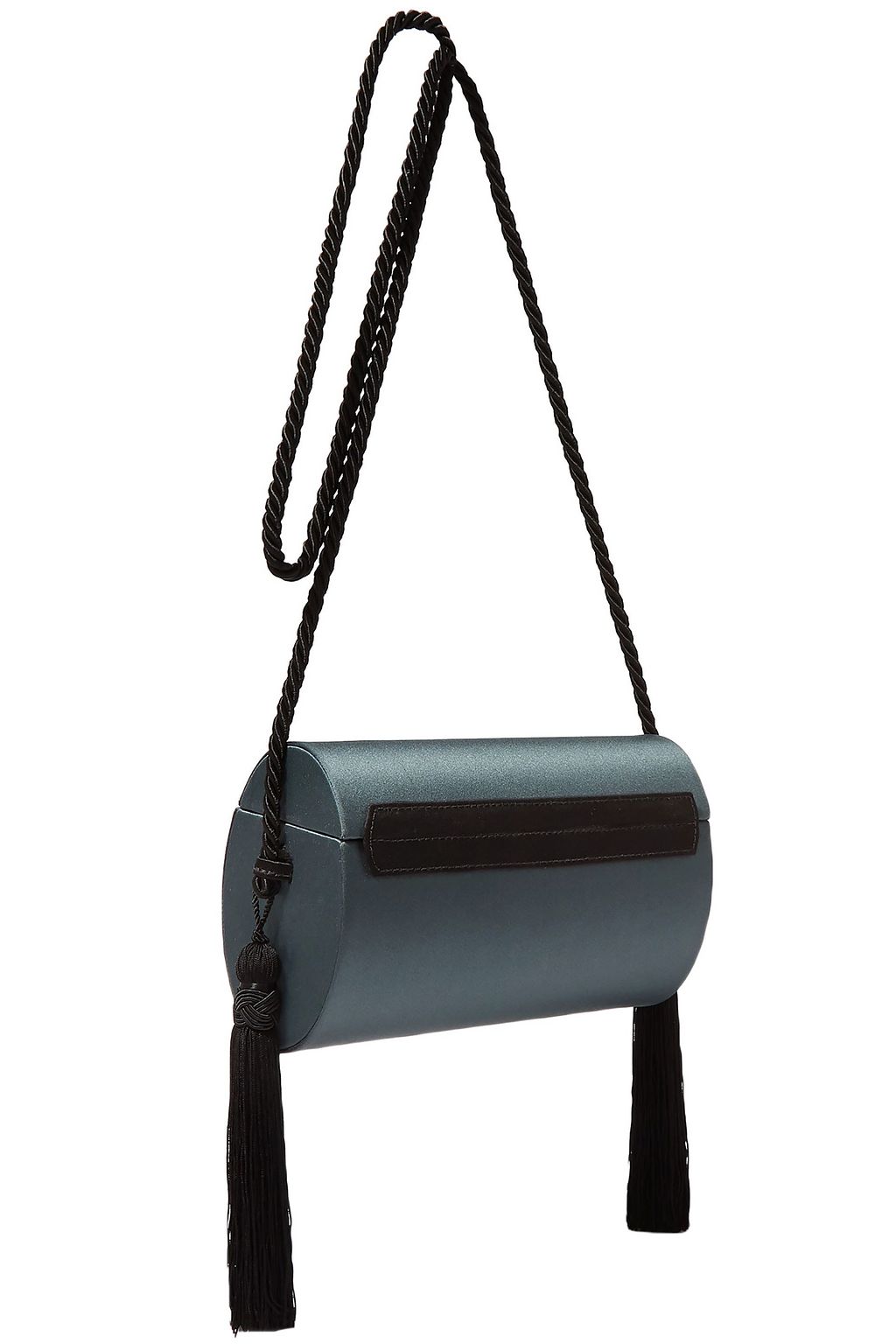 HUNTING SEASON Oval Trunk satin shoulder bag