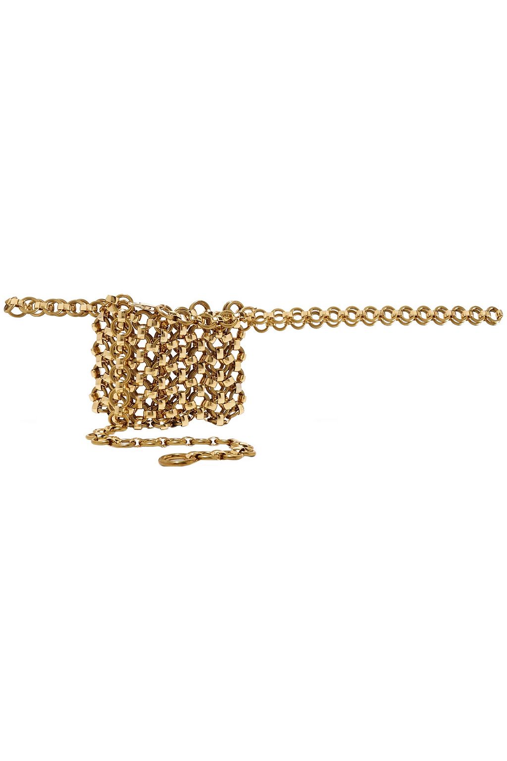 LAURA LOMBARDI Gold-tone belt bag