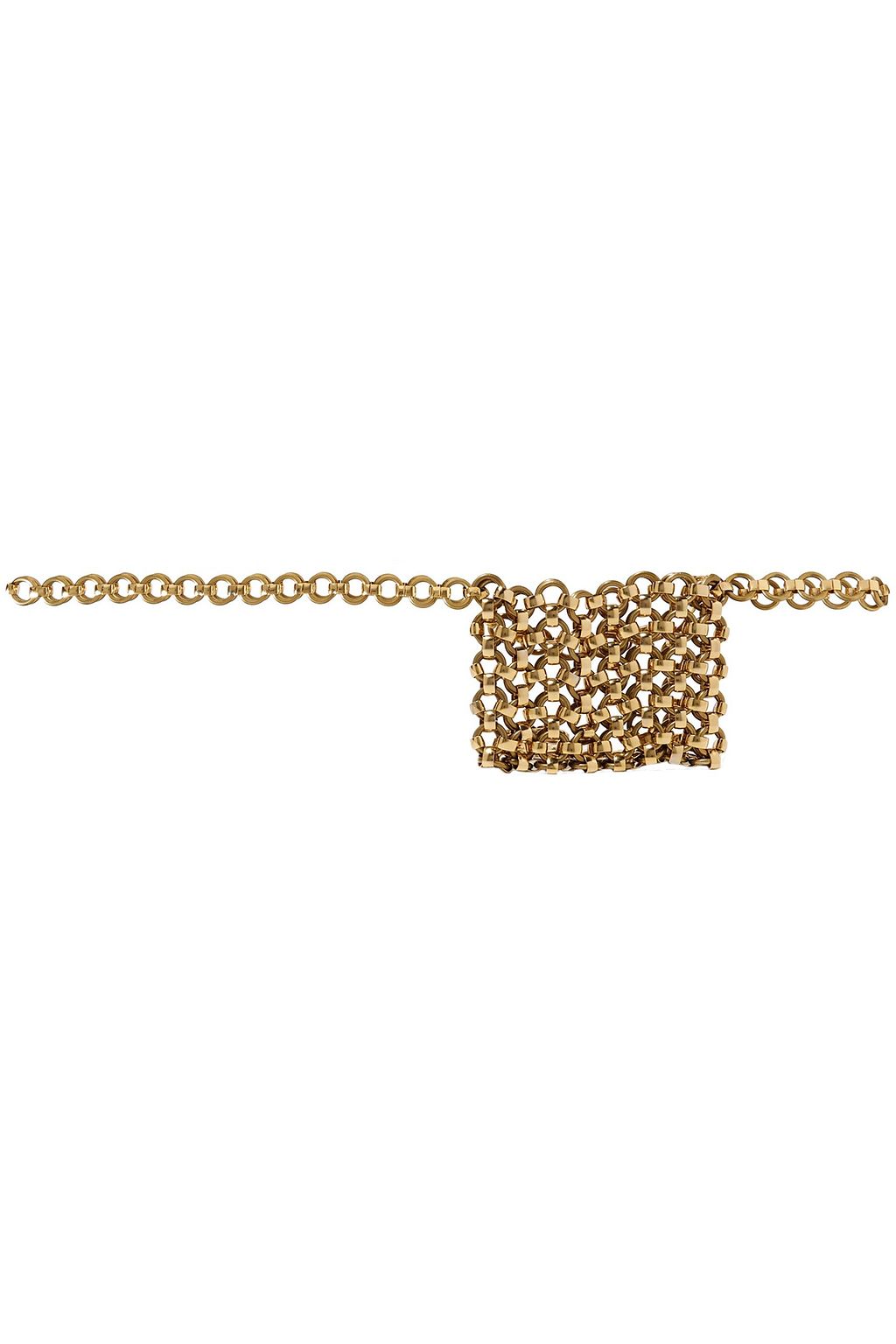 belt bag gold