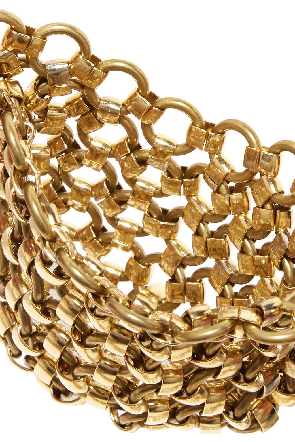 LAURA LOMBARDI Gold-tone belt bag