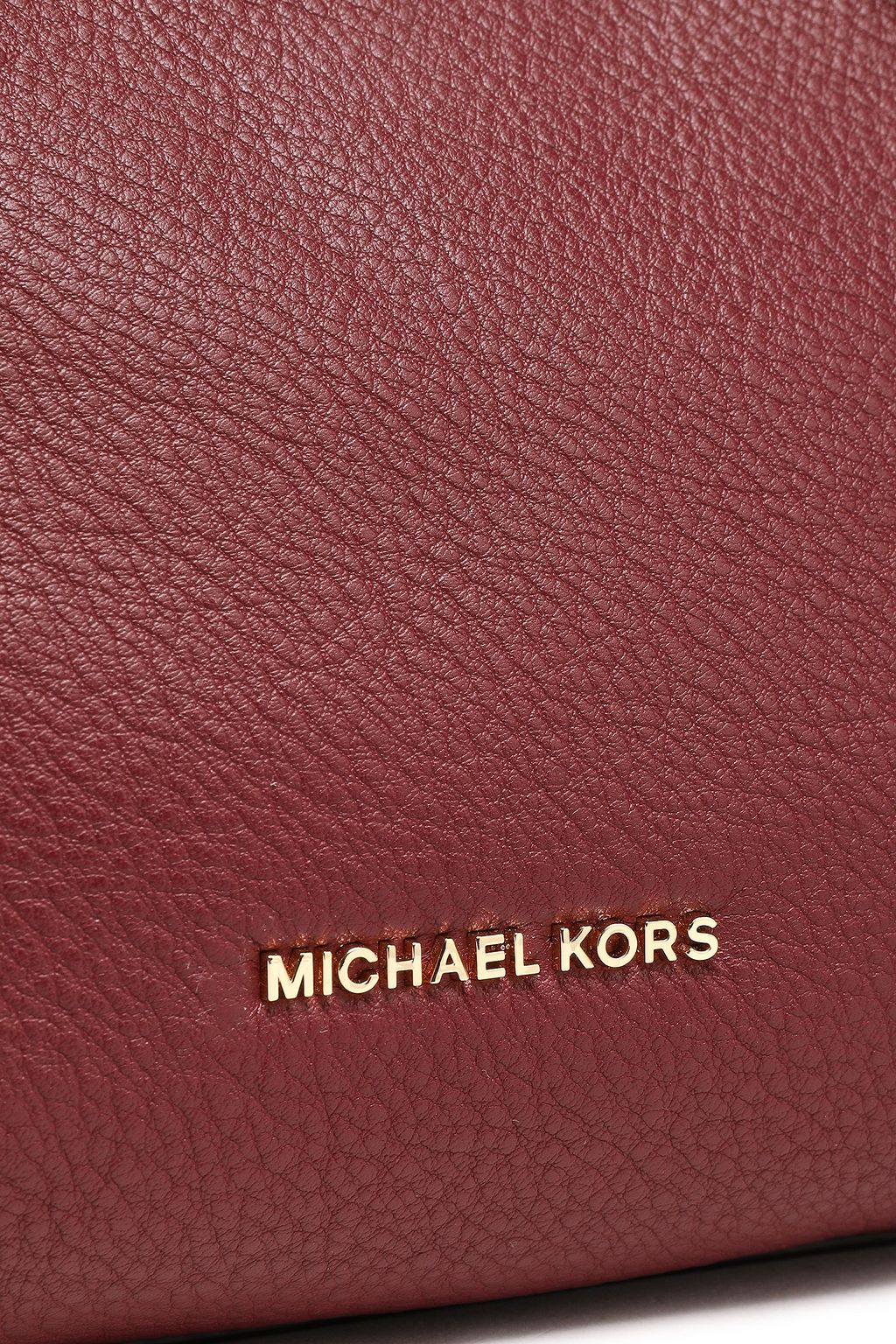 MICHAEL MICHAEL KORS Pebbled-leather shoulder bag