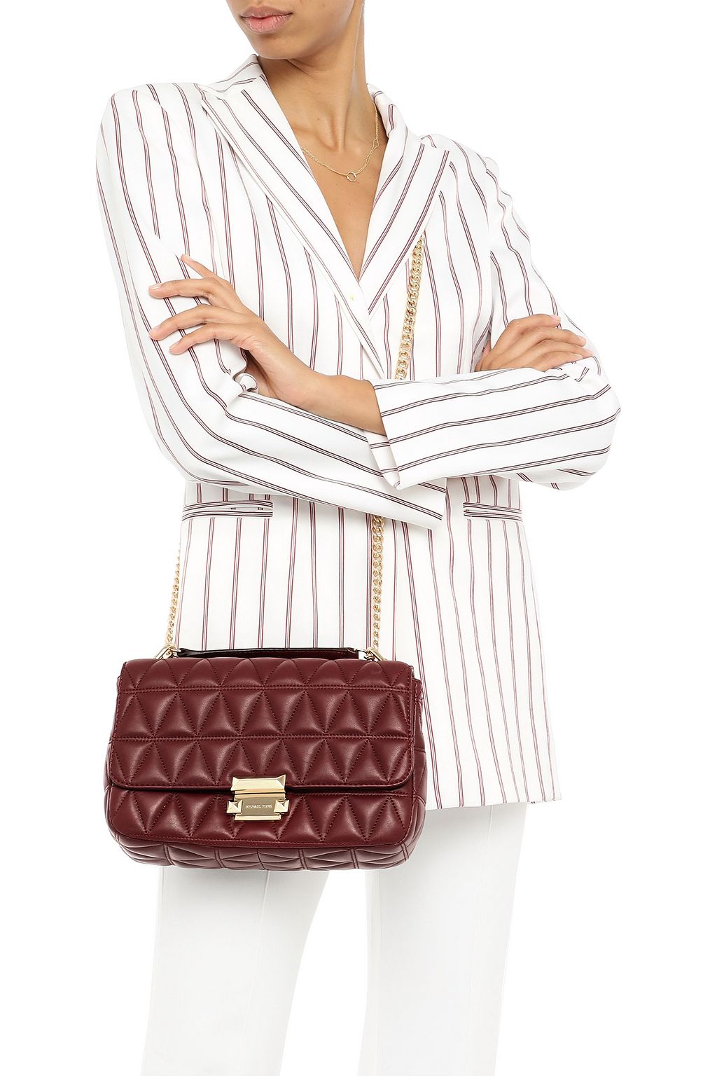 MICHAEL MICHAEL KORS Sloan quilted leather shoulder bag