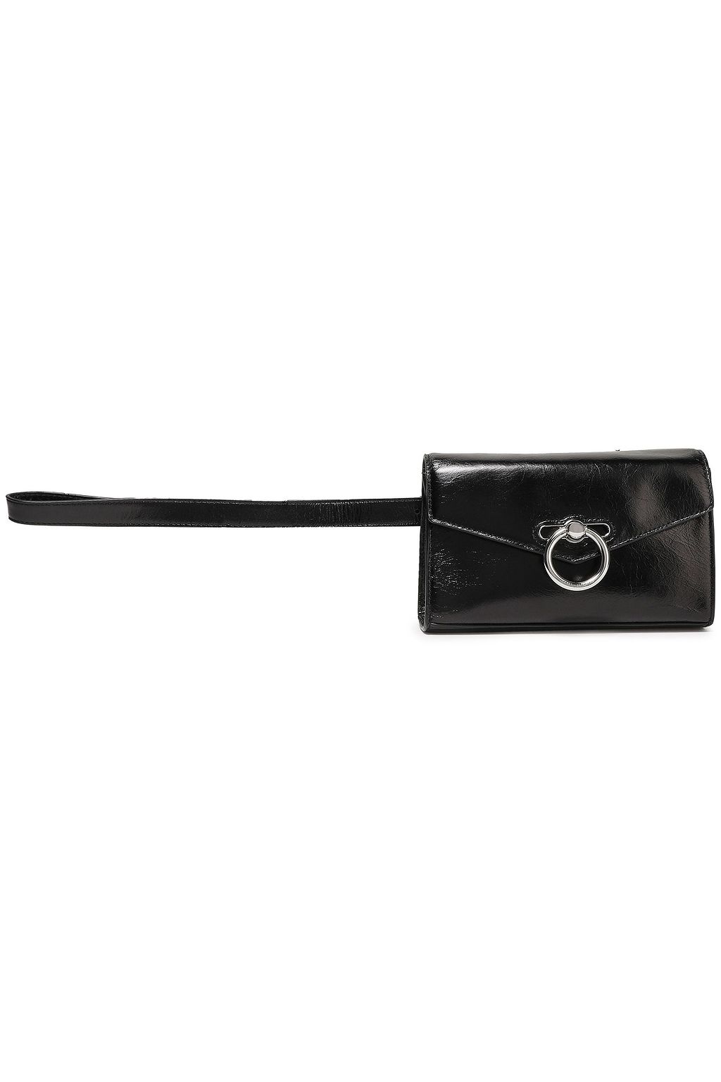 patent leather belt bag