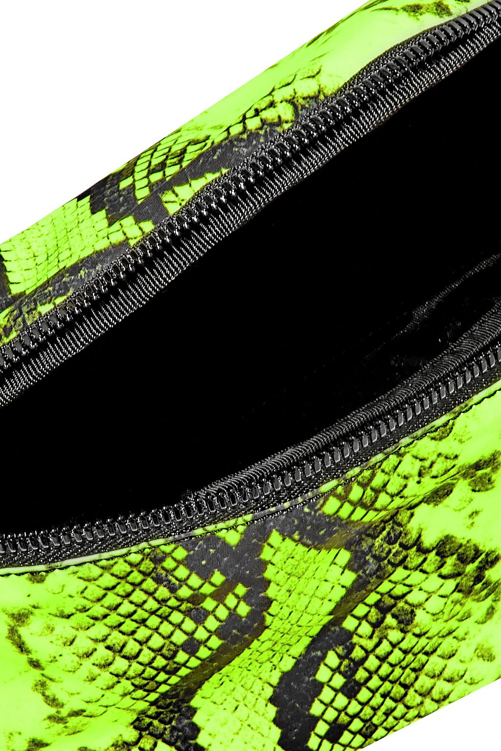 OFF-WHITE™ Neon snake-print shell belt bag