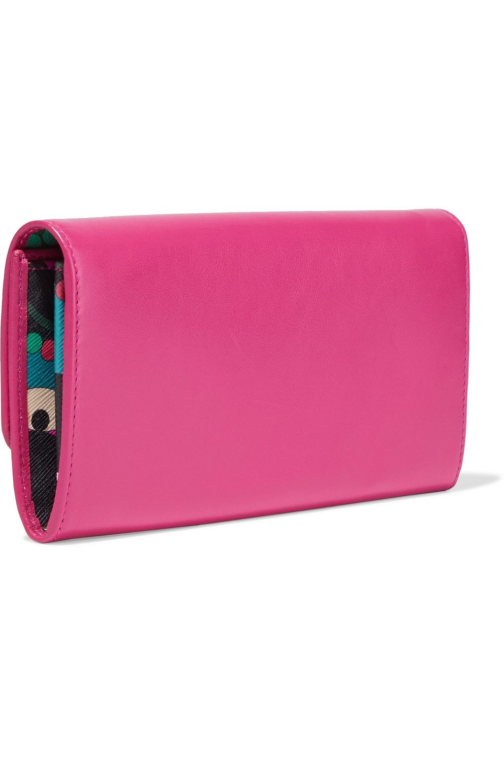 PUCCI Leather continental wallet