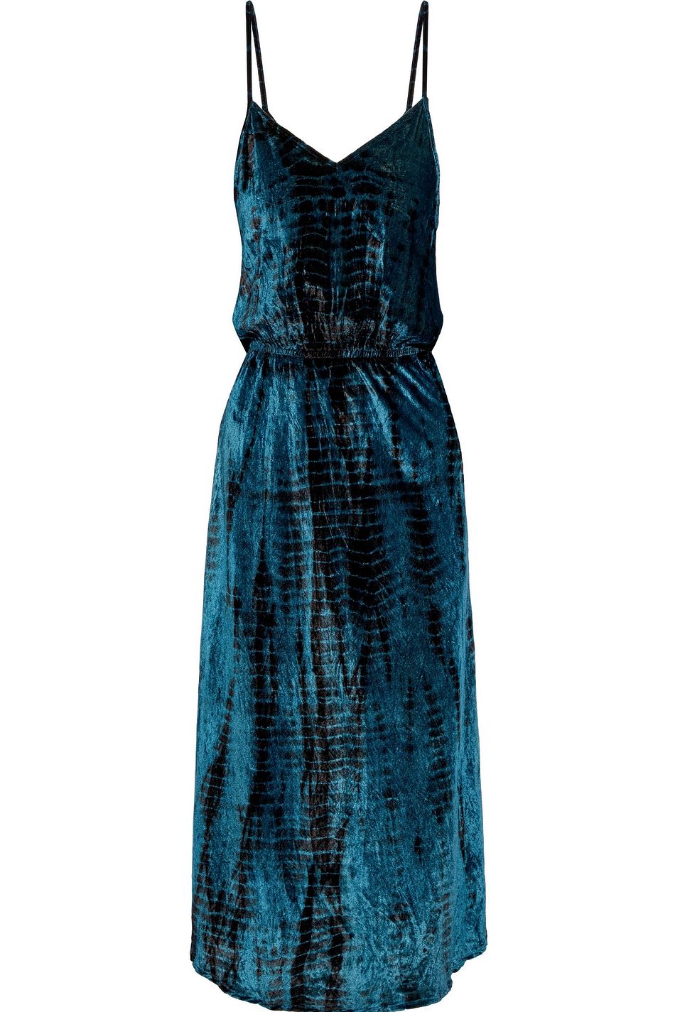 cobalt blue slip dress