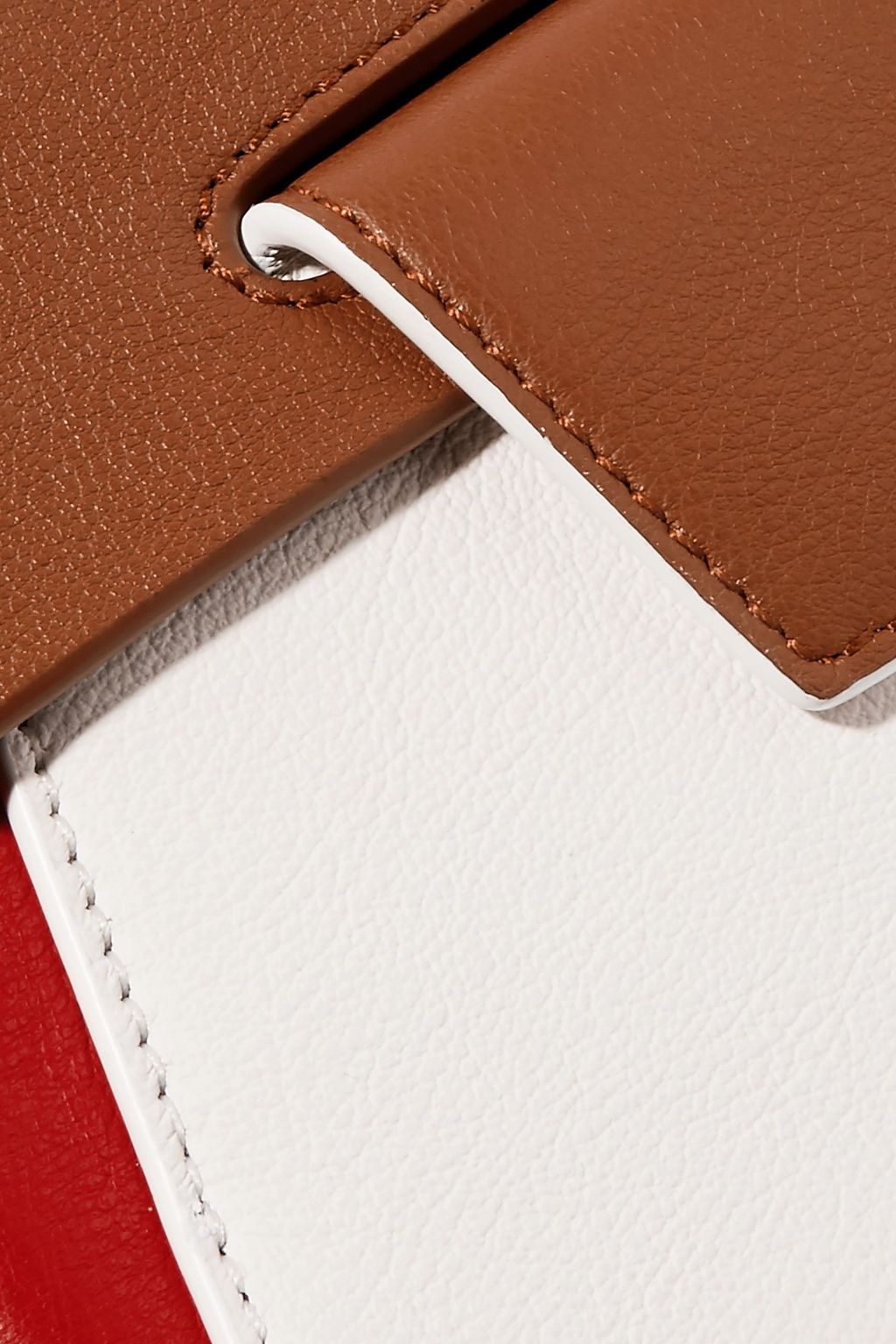 YUZEFI Lola textured-leather belt bag